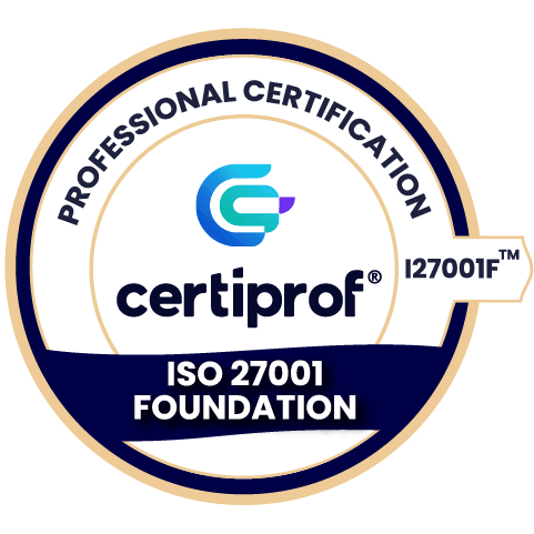 CertiProf Certified ISO/IEC 27001:2022 Foundation (I27001F) Logo