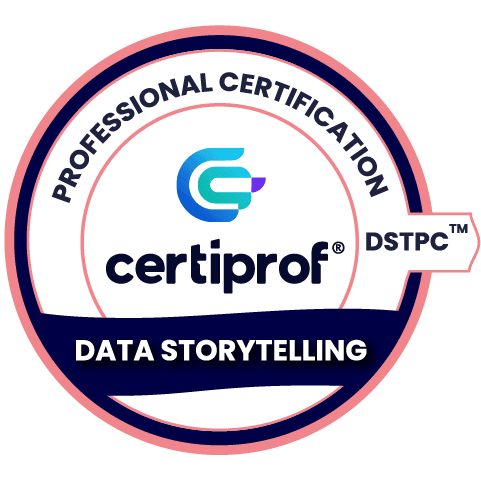 Data Storytelling Professional Certification - DSTPC Logo