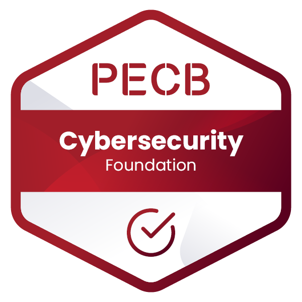PECB Cybersecurity Foundation - Training Course & Certification Package – Self-Study with Exam Voucher & Free Retake