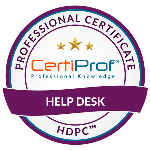 Help Desk Professional Certificate – HDPC™
