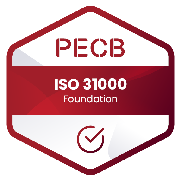 PECB ISO 31000 Foundation - Training Course & Certification Package – Self-Study with Exam Voucher & Free Retake