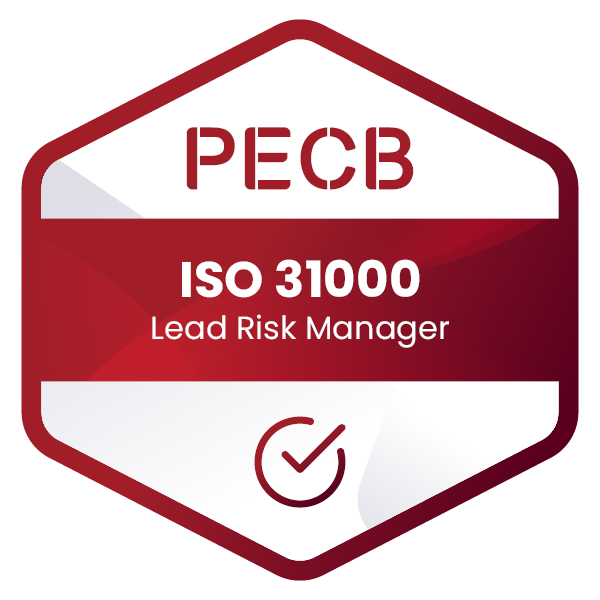 PECB ISO 31000 Lead Risk Manager - Training Course & Certification Package – Self-Study with Exam Voucher & Free Retake
