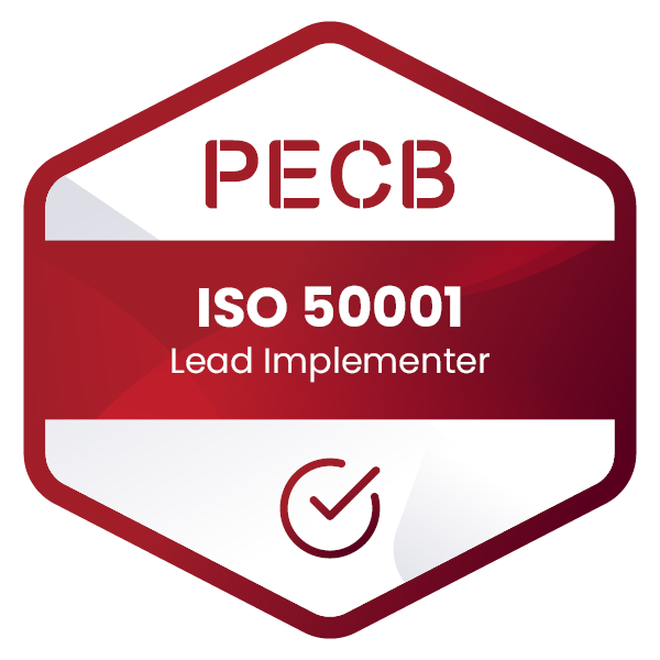 PECB ISO 50001 Lead Implementer- Training Course & Certification Package – Self-Study with Exam Voucher & Free Retake