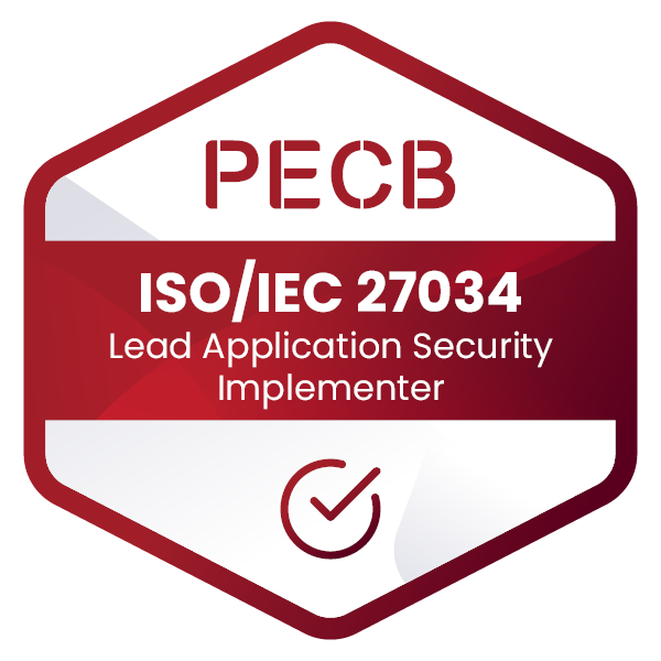 PECB ISO/IEC 27034 Lead Application Security Implementer - Training Course & Certification Package – Self-Study with Exam Voucher & Free Retake