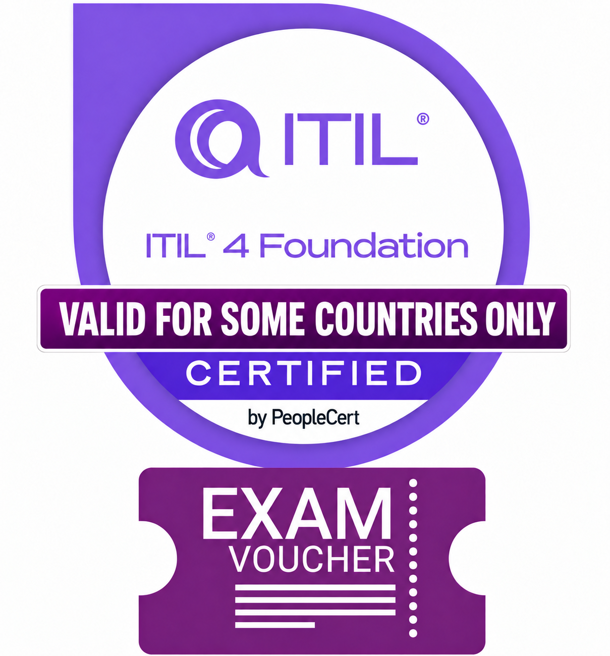 ITIL 4 Foundation Exam Voucher - Region 2 Countries