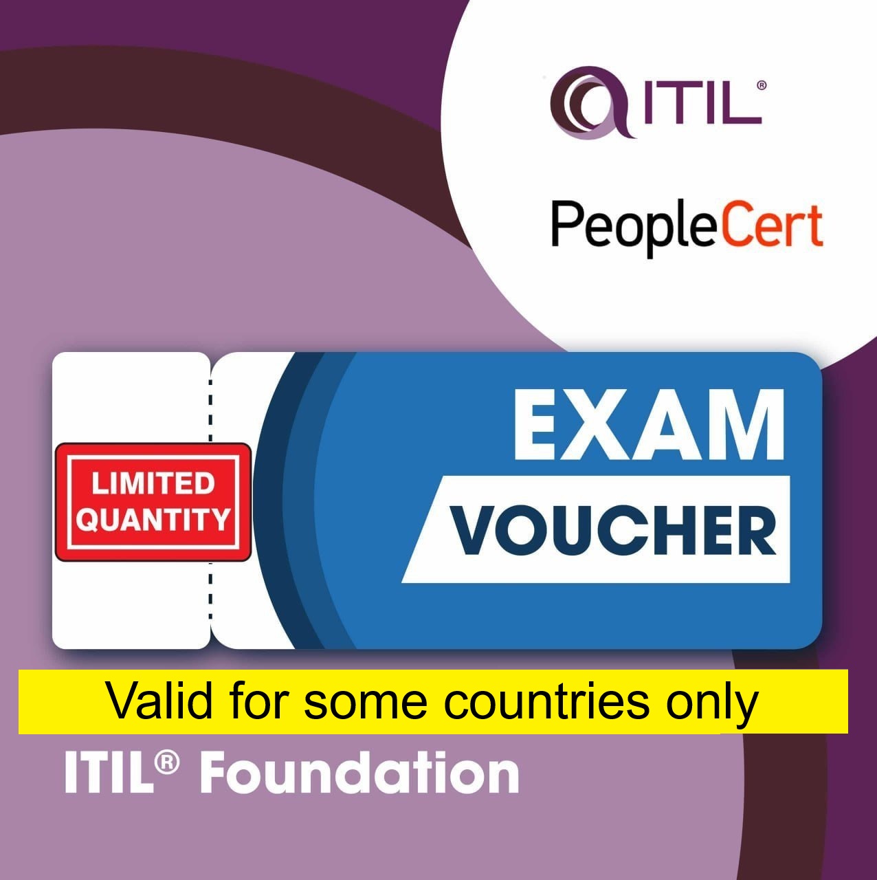 ITIL 4 Foundation Exam Voucher - Region 3 Countries