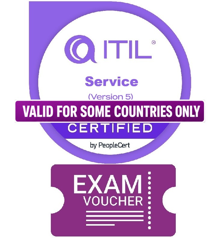 ITIL Service (Version 5) Exam Voucher - Region 3 Countries