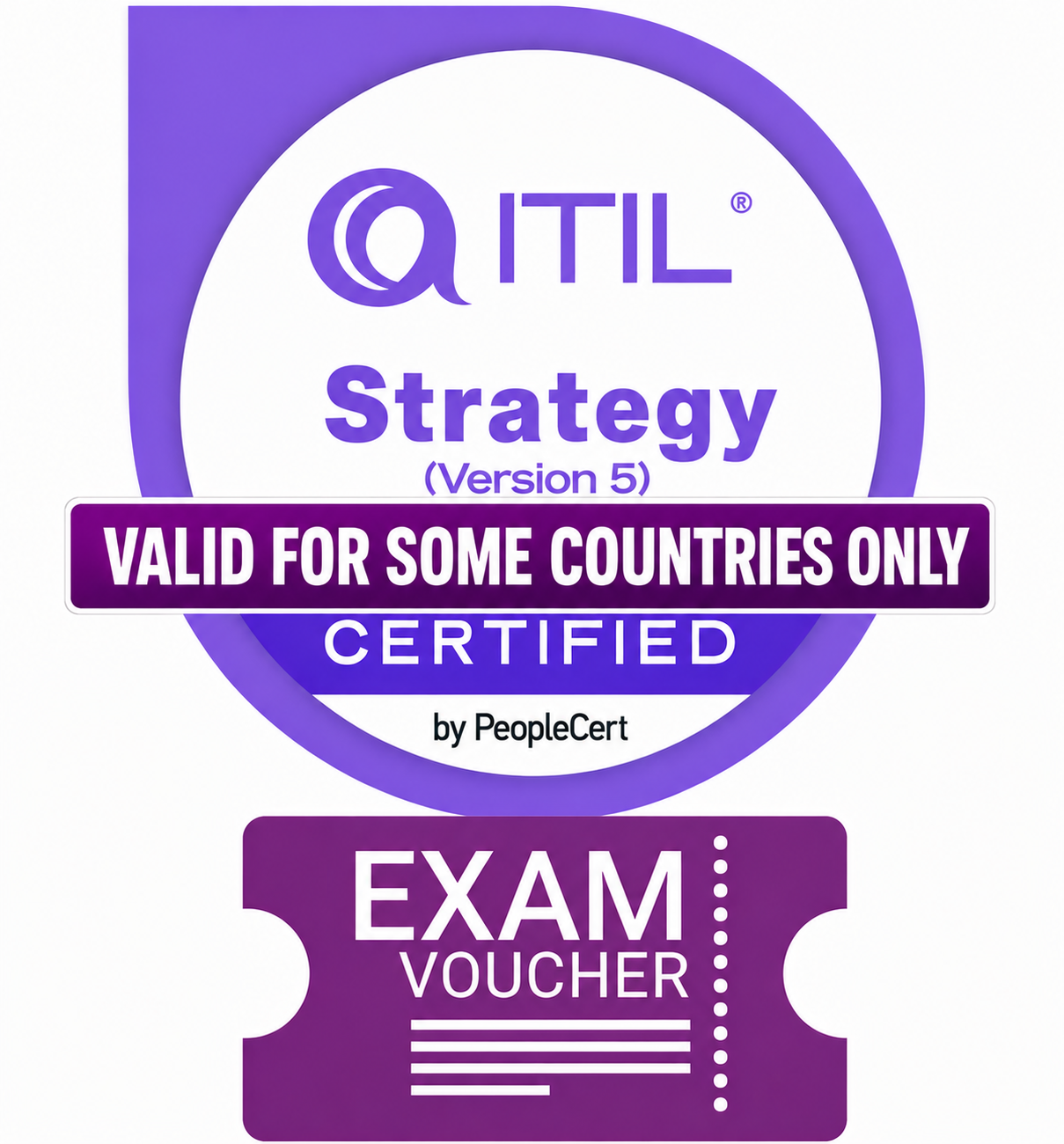 ITIL Strategy (Version 5) Exam Voucher - Region 3 Countries