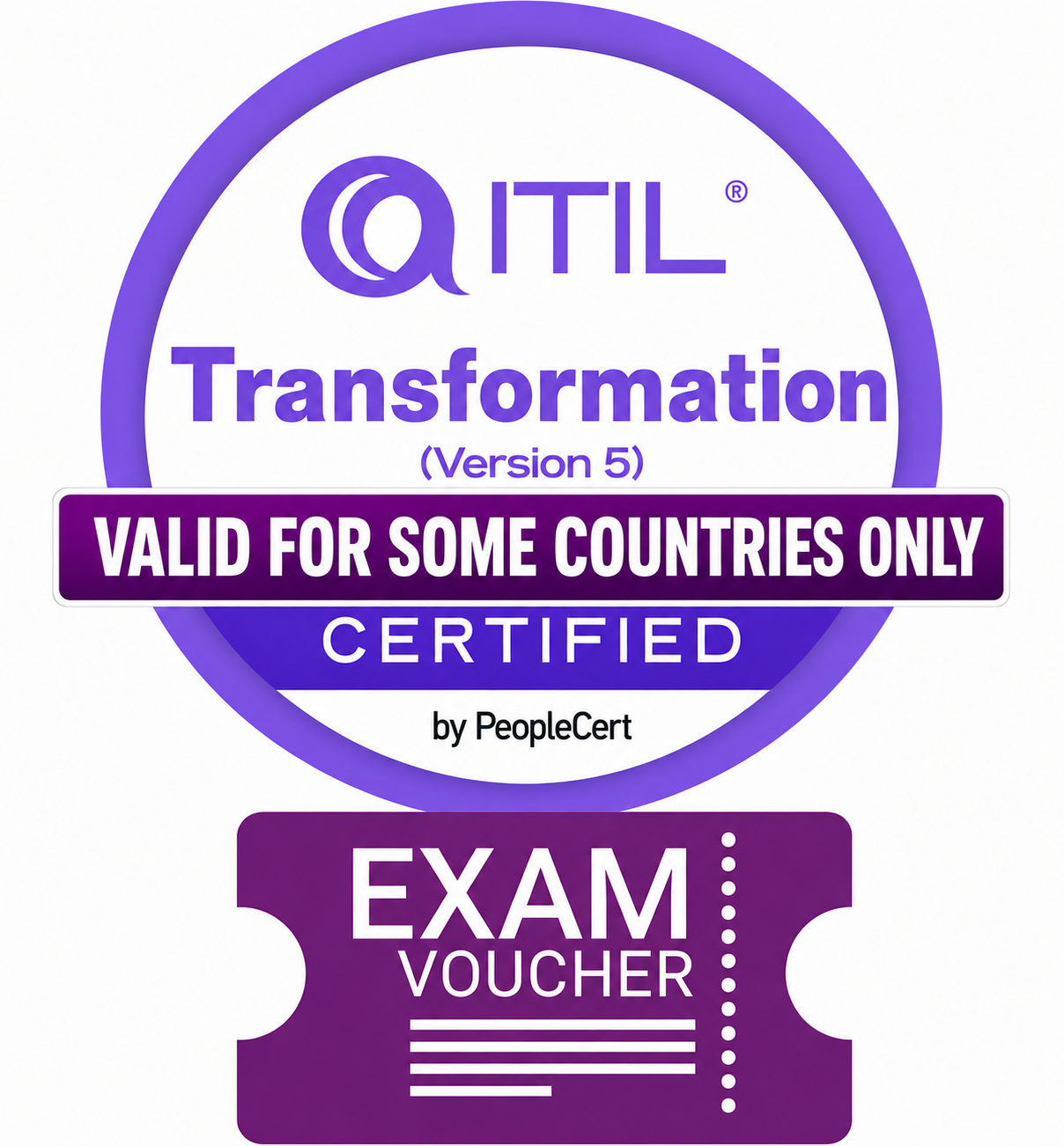 ITIL Transformation (Version 5) Exam Voucher - Region 3 Countries