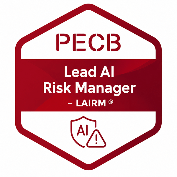 PECB Certified Lead AI Risk Manager Package – Self-Study with Exam Voucher & Free Retake