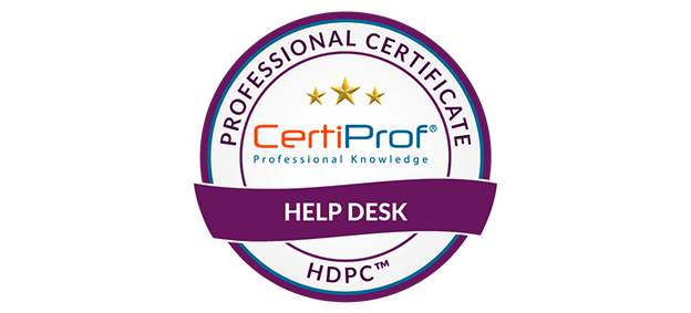 Help Desk Professional Certificate – HDPC™ Exam Voucher