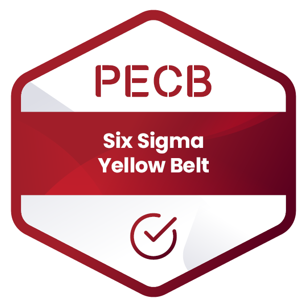 PECB Six Sigma Yellow Belt Package – Self-Study with Exam Voucher & Free Retake